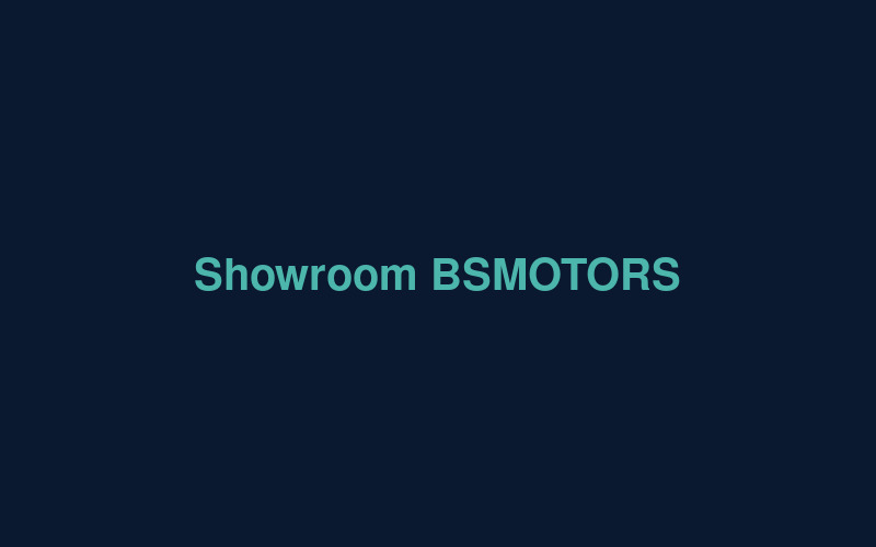 Showroom BSMOTORS